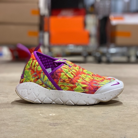 Nike ACG MOC 3.0 Tie Dye GS Kids Shoes Sz 3.5Y - Picture 2 of 8